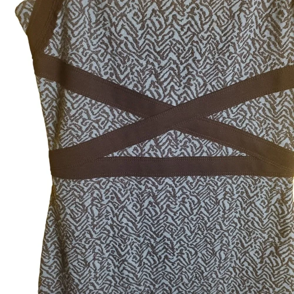Free People Patterned Bodycon Dress Size XS